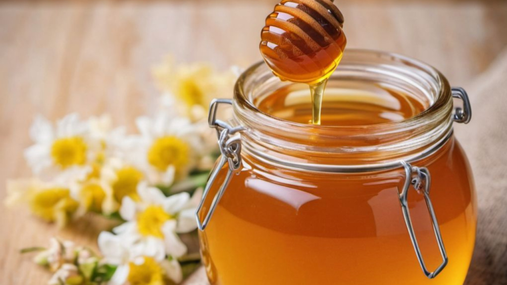 raw honey in warm water for fat loss